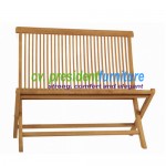 Teak Folding Bench Standart