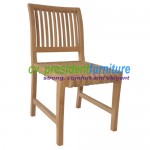 Teak Castle 2 Side Chair