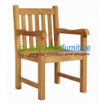 Teak Garden Arm Chair