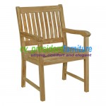 Teak Glost Arm Chair