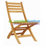 Teak Kosim Folding Chair