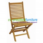 Teak Polo Folding Chair