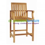 teak garden furniture Bar Chair