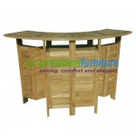 teak garden furniture Butterfly Bar Table