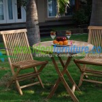 teak garden furniture Folding Set