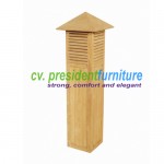 teak garden furniture Garden Lamp B