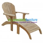 teak garden furniture Great Addirondack Chair