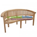 teak garden furniture Great Peanut Bench 150