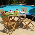 teak garden furniture Matahari Set 2