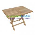 teak garden furniture Mini Recta Folding Table