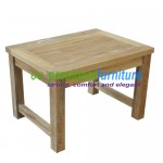 teak garden furniture Mini Recta Table 60