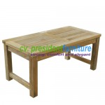 teak garden furniture Mini Recta Table 90