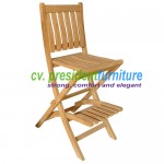 teak garden furniture New York Bar Chair