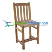 teak garden furniture Simple Bar Chair