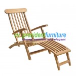 teak garden furniture Steamer Chair Standart
