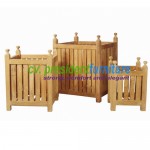 teak garden furniture Flower Box