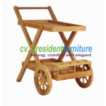 teak garden furniture Serving Trolley