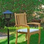 Cushion President Stacking Chair