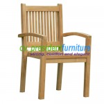 teak garden furniture Flat Stacking