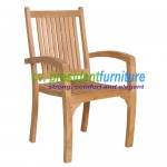 teak garden furniture President Stacking Chair