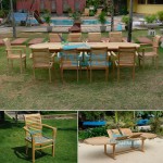 teak garden furniture Oval D Ext Table 200-300x110 Scrol Back Stacking Chair