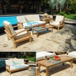 teak garden furniture Briana Sofa Taunton Coffee Table