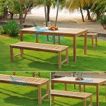 teak garden furniture Faxhall 140 Rectangular Table 150