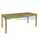 teak garden furniture Fix Table 180x90
