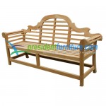 teak garden furniture Marlboro Bench 180