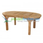 teak garden furniture Peanut Coffee Table