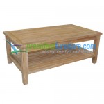 teak garden furniture Recta Coffee Table Tundan