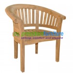 teak garden furniture Great Peanut Chair