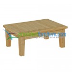 teak garden furniture Deep Seat Ottoman