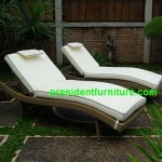 teak garden furniture Cushion For S Lounger