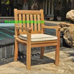 teak garden furniture Cushion Kingstone Arm Chair